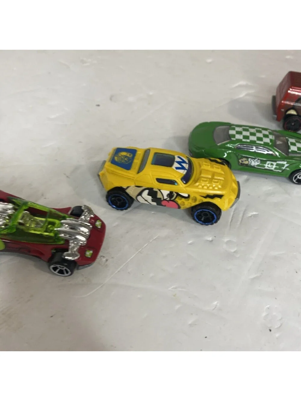 Nintendo Hot Wheels, Set Of 7,Donkey Kong, Yoshi, Toad,Luigi,Mario,warrio